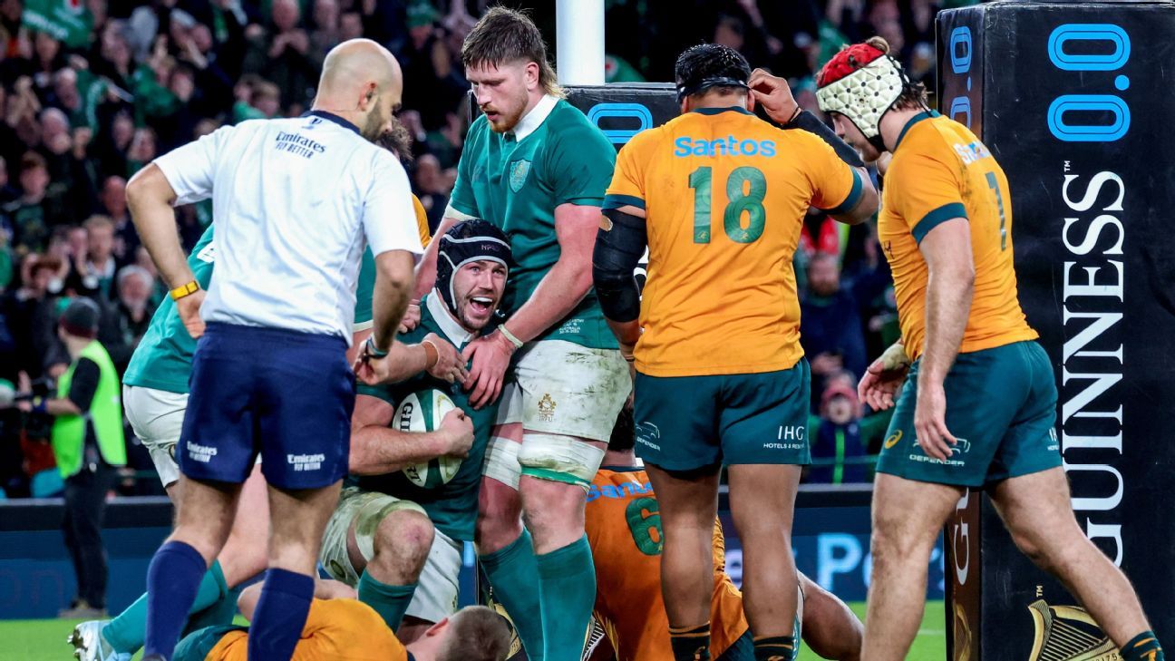 Wallabies vs Irlanda