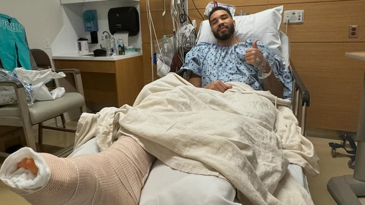 Jayson Tatum thanks well-wishers in postsurgery Instagram post