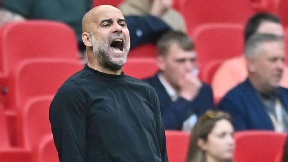 Guardiola Slams Premier League Scheduling Pep Guardiola directing Manchester City