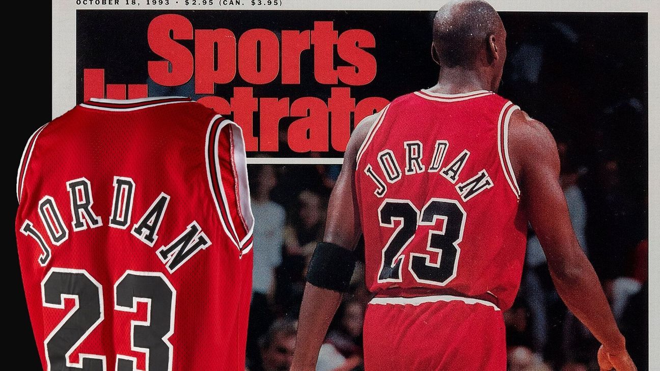 MJ jersey from '92-'93 season sells for $2.6M