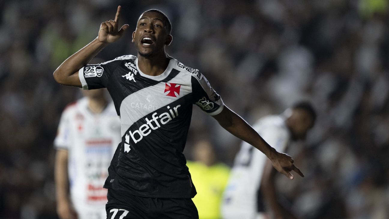 Em alta no Vasco, Rayan entra na mira de clube europeu para a próxima janela