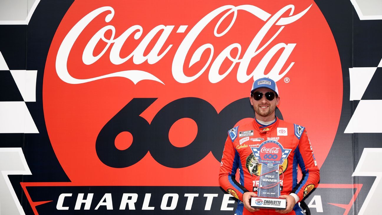 Briscoe, Larson qualify 1-2 for Coca-Cola 600