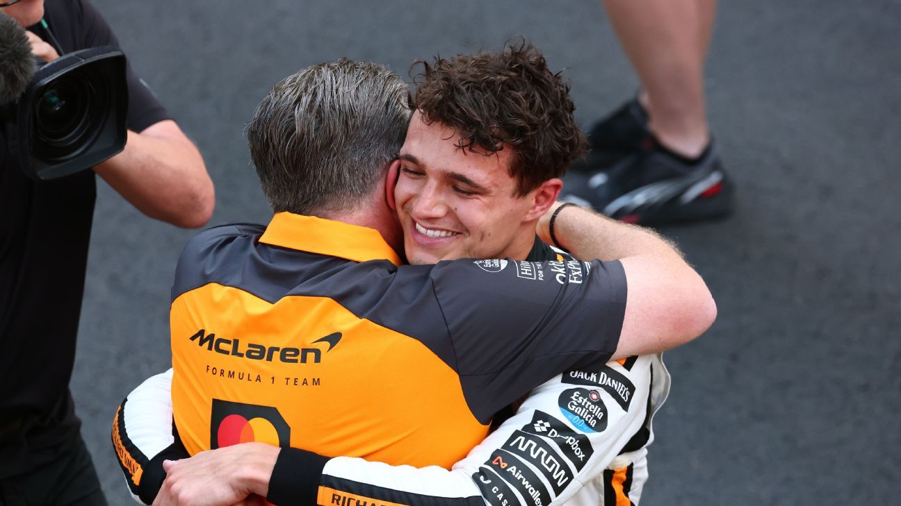 Norris holds off Leclerc for vital Monaco GP win