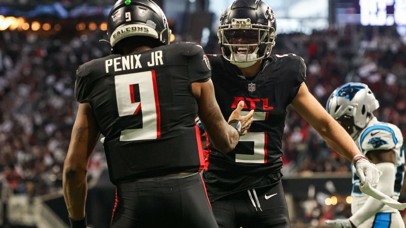 Michael Penix Jr.’s chemistry with Drake London continues in offseason
