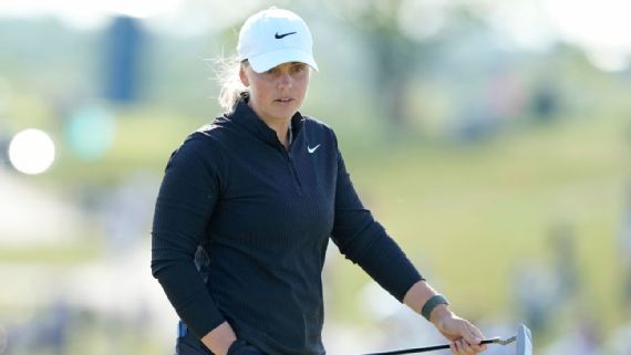 Maja Stark Leads U.S. Women's Open: Final Round Preview Maja Stark putting during the third round of the U.S. Women's Open