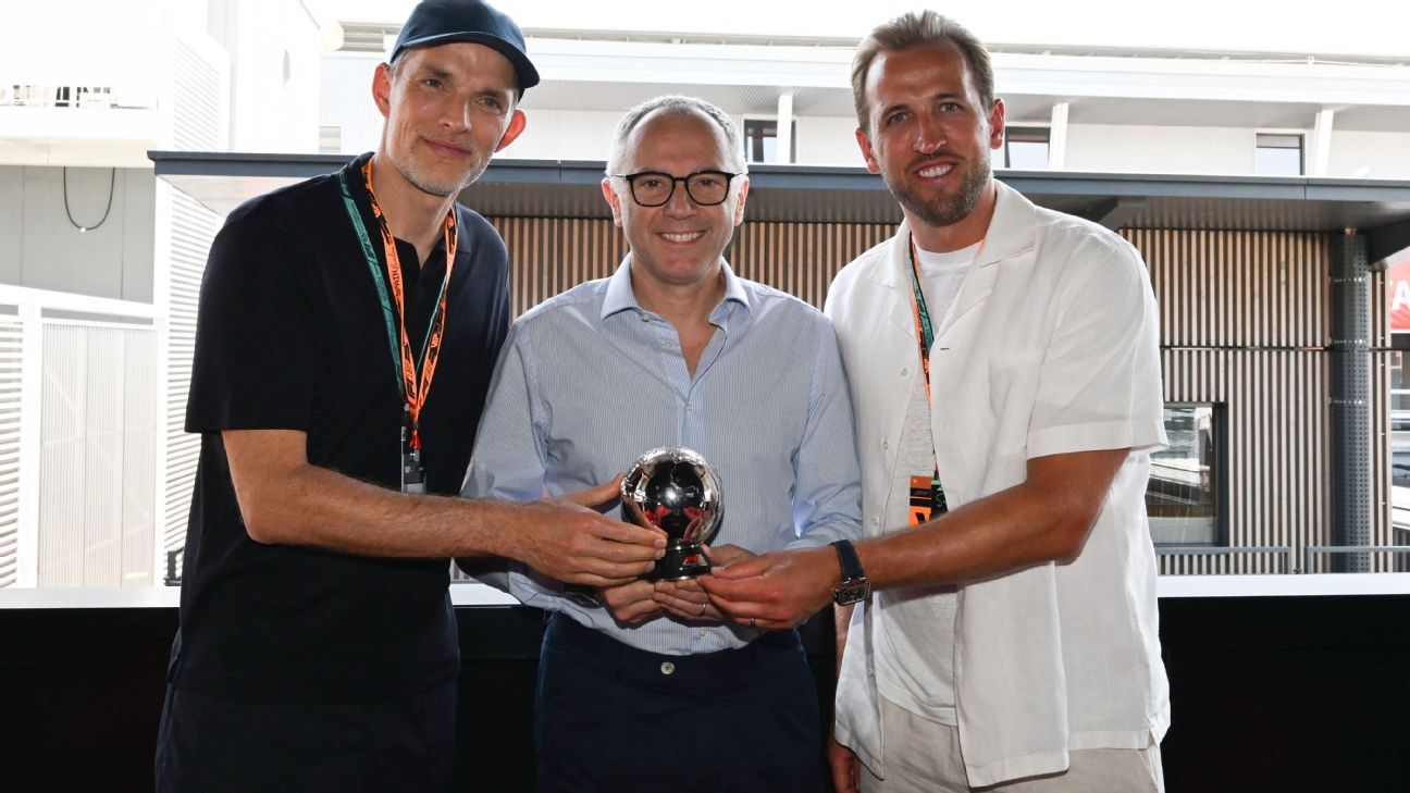 Selección Inglesa de Fútbol en la F1: Kane y Tuchel en el Gran Premio de España