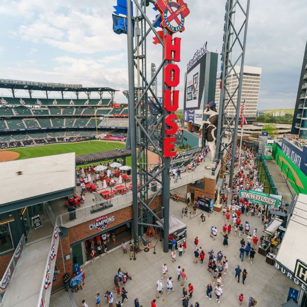 MLB: El modelo de estadio del futuro, tipo "aldea", éxito de los Braves