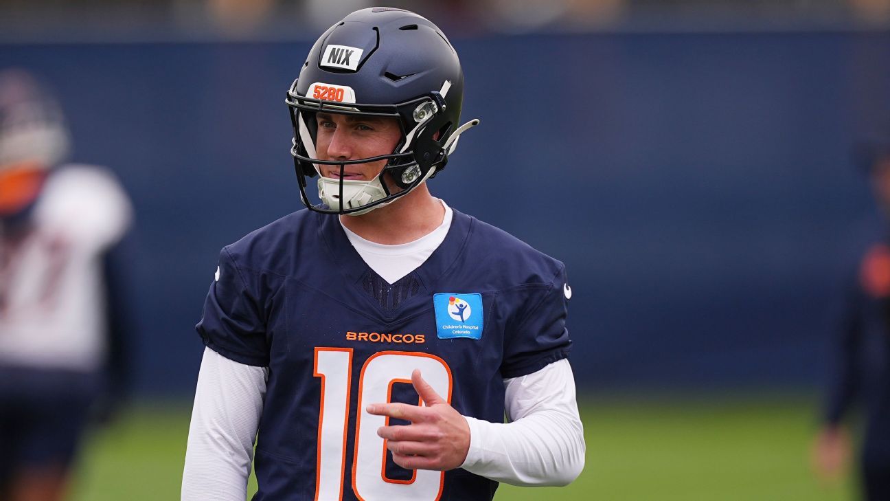 ‘I have a lot to prove:’ Broncos’ Bo Nix striving to up his game after successful rookie season