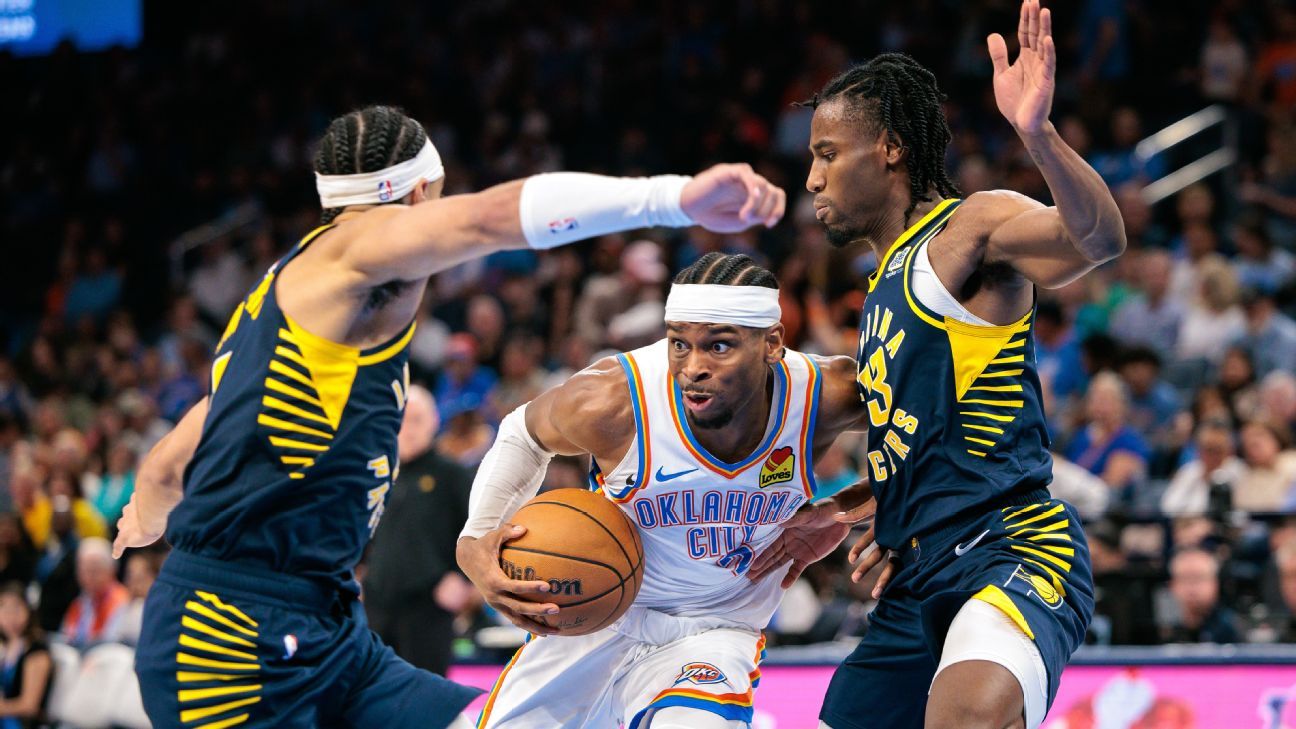 Pacers, Thunder is latest NBA Finals matchup that includes long championship drought