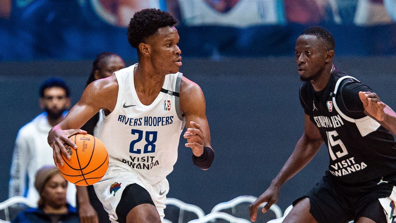 Nigerian teen David Ugonna using BAL to follow in Khaman Maluach's footsteps