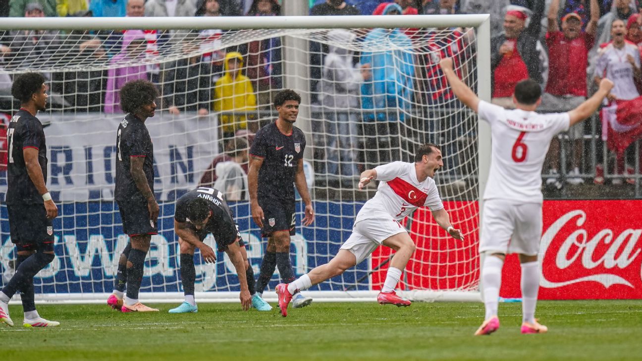 USMNT loses 3rd straight in friendly with Turkey