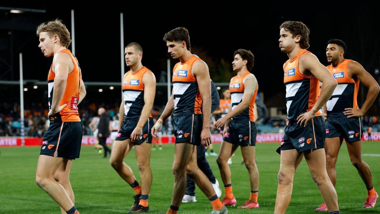 GWS Giants' inconsistency remains their only constant