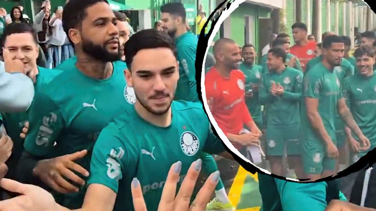 Torcida do Palmeiras Envia Apoio ao Time Antes de Embarque para Mundial.