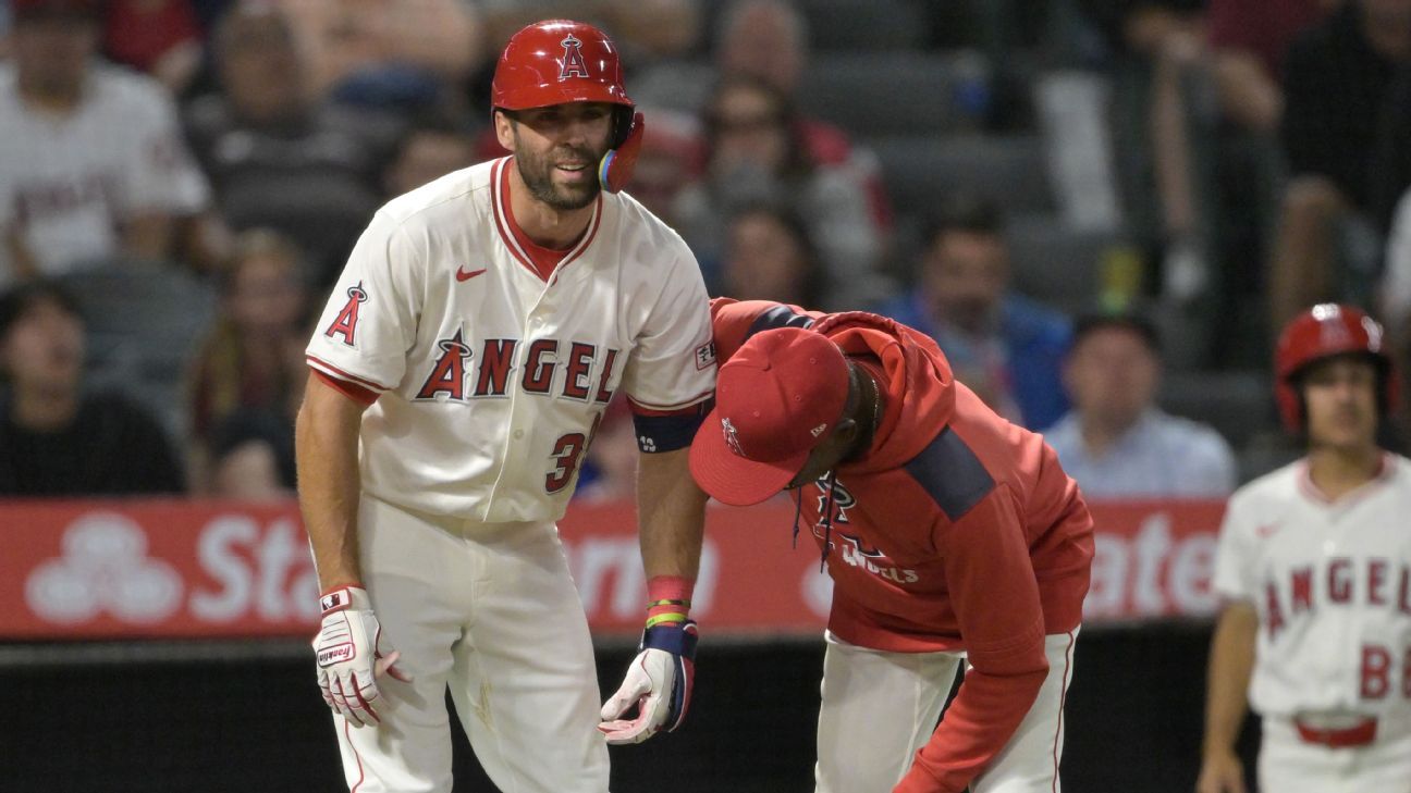 Angels’ Taylor placed on IL with broken left hand