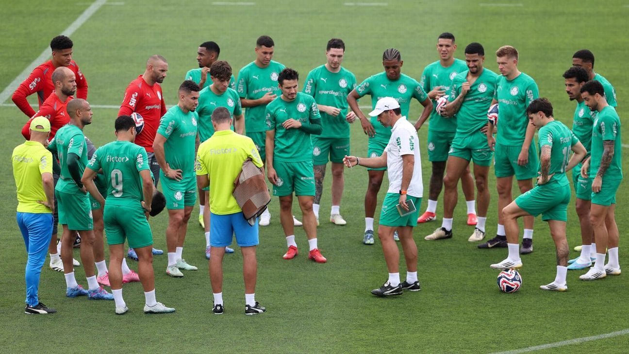 Palmeiras realiza segundo treino nos Estados Unidos aguardando Estêvão e convocados