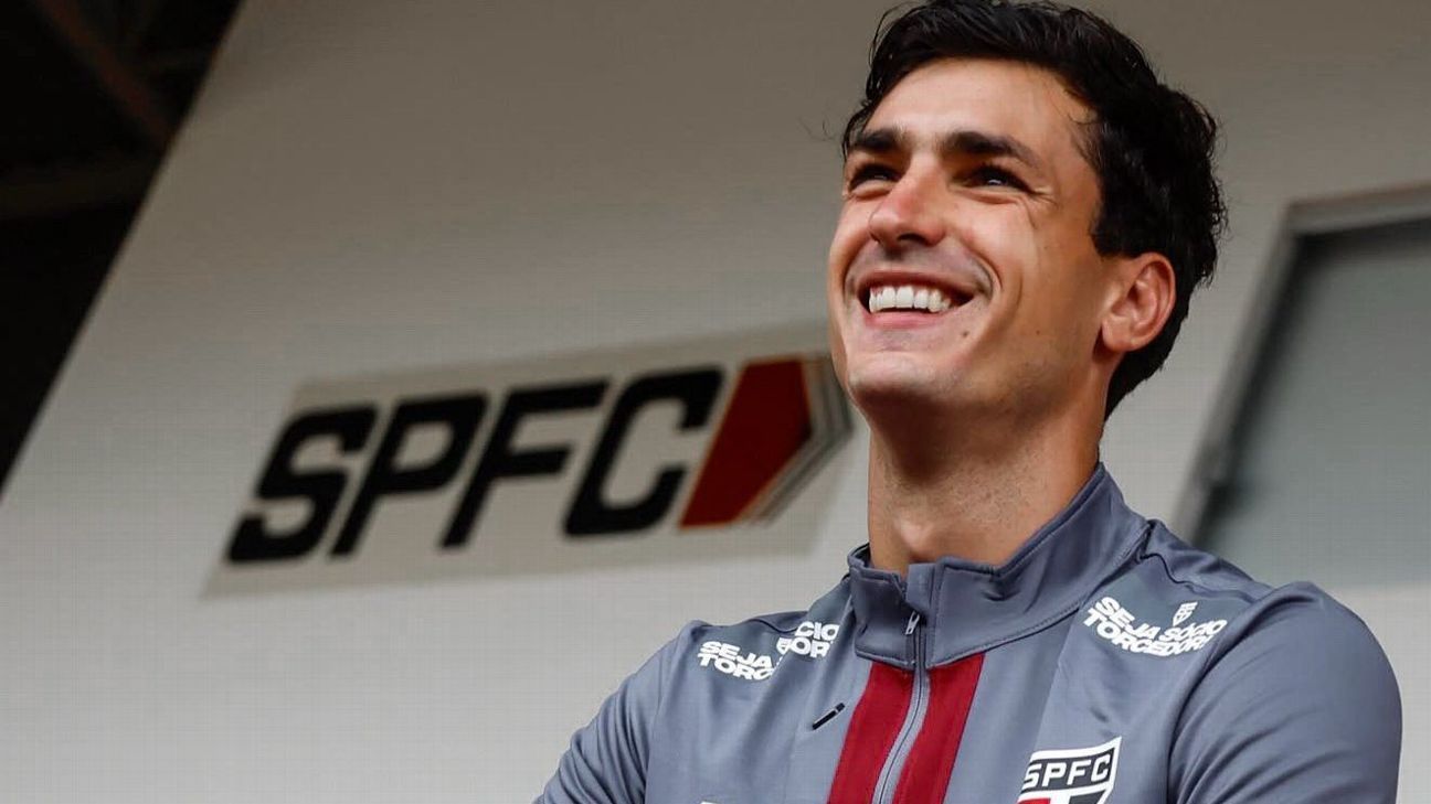 Dinenno chega ao São Paulo e revela emoção de atuar no Morumbi