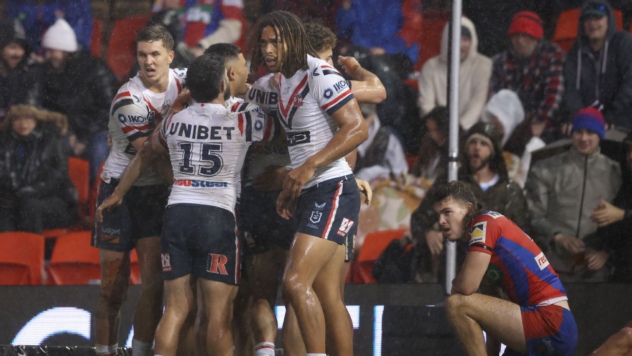 Roosters win as Radley suffers another head knock
