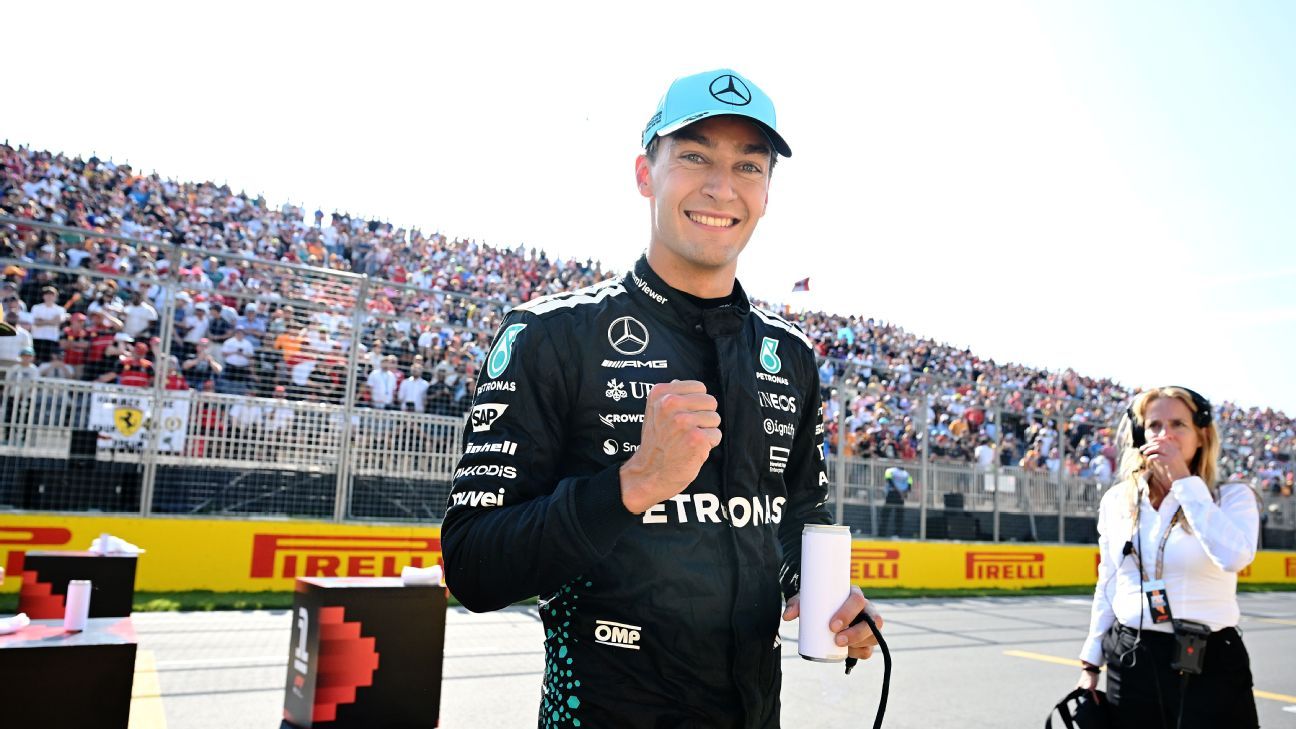 Russell takes Canada pole ahead of Verstappen