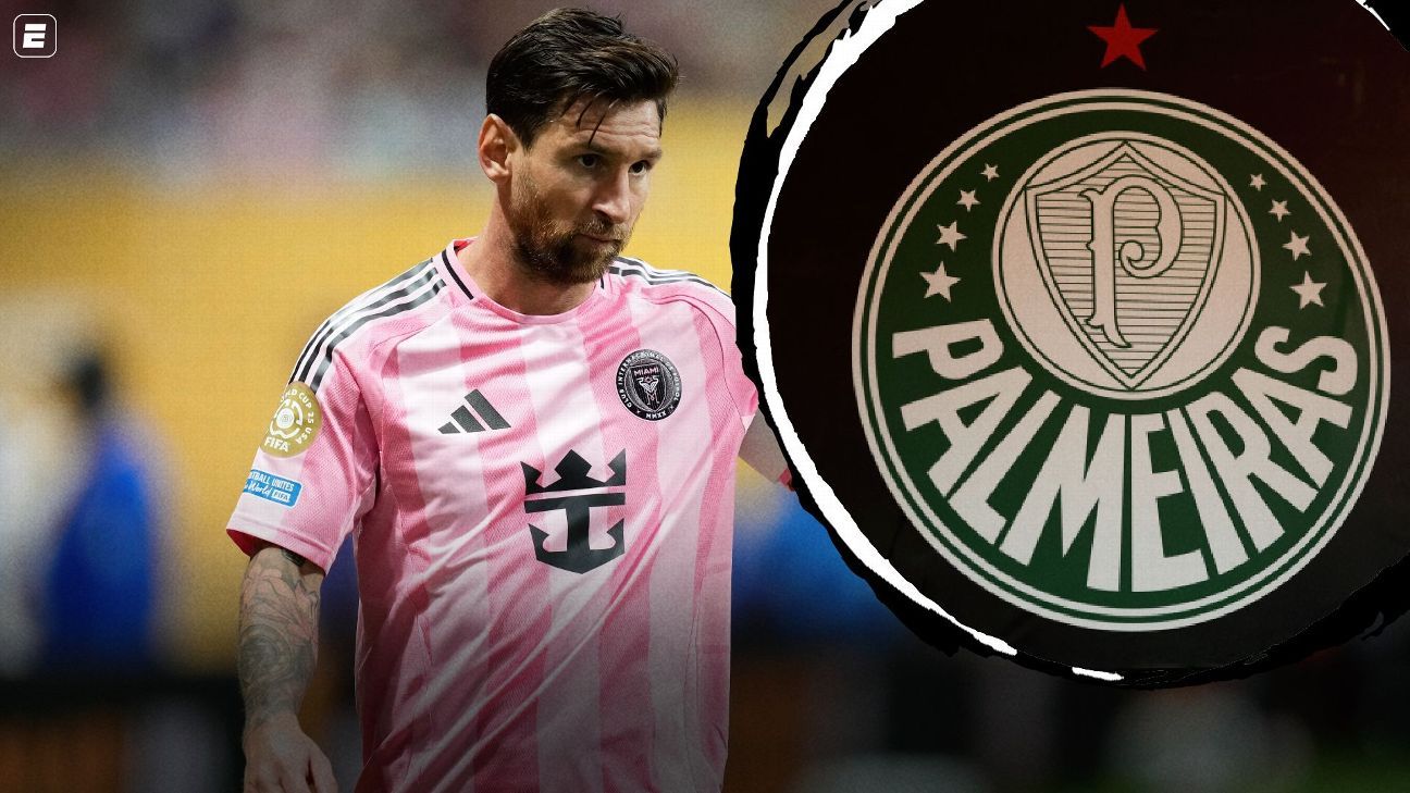 Messi vê Palmeiras como grande e confia no Inter Miami no futebol.