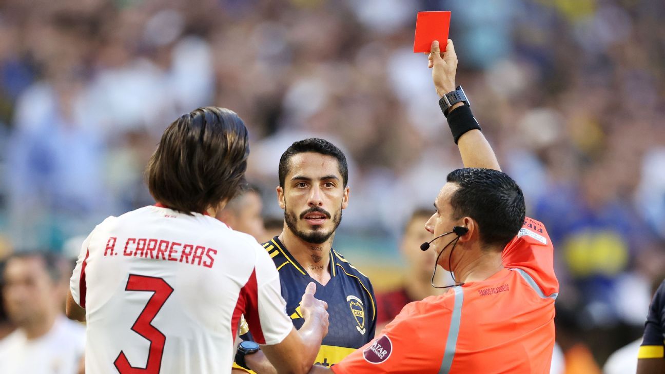 Boca’s Figal, Herrera get 4-game bans at CWC