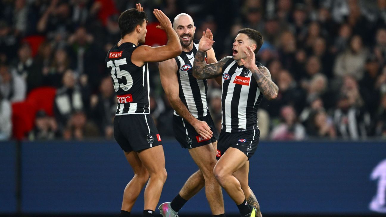 Daicos goal snaps Saints' challenge in the nick of time