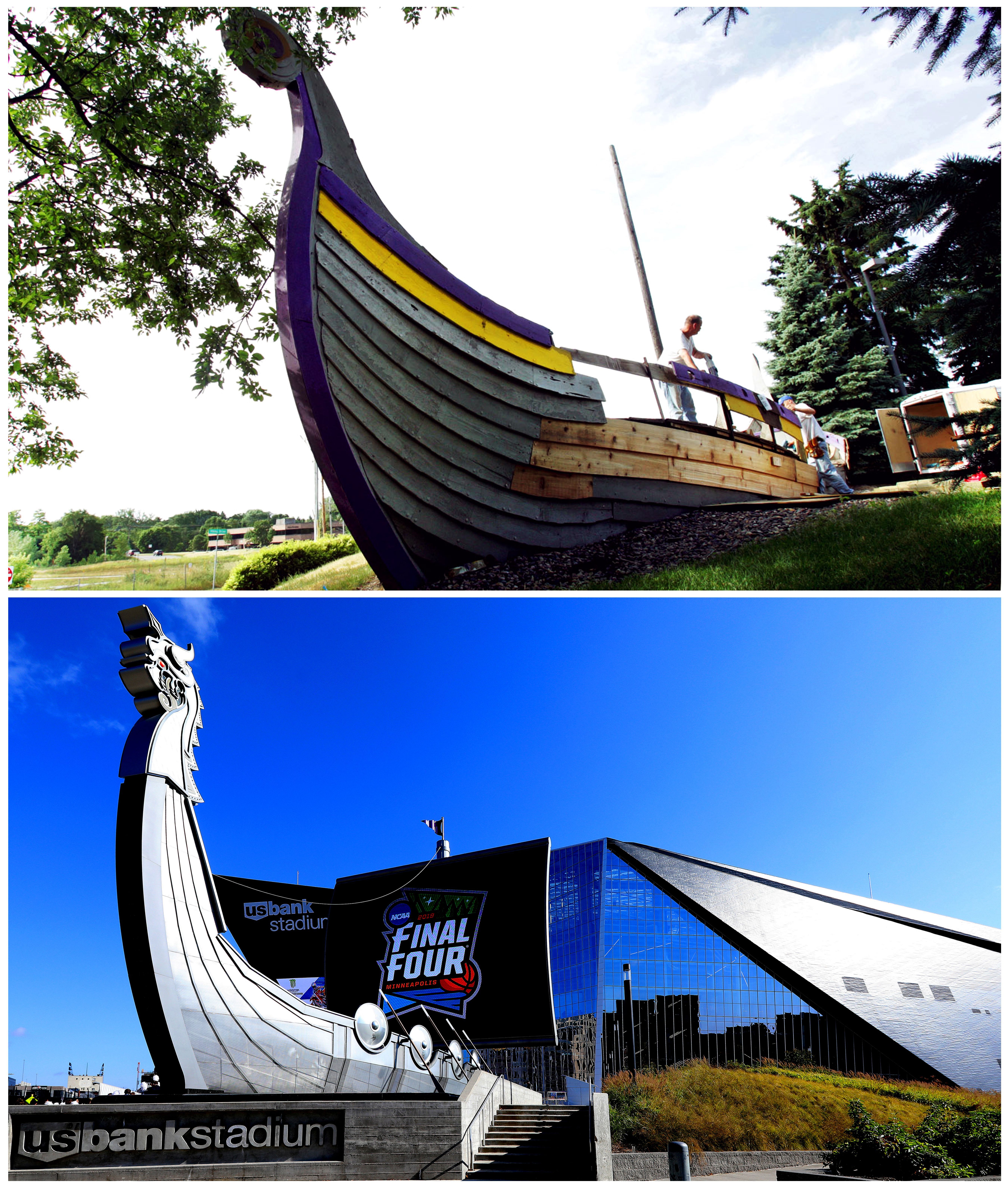 Restauración del barco vikingo