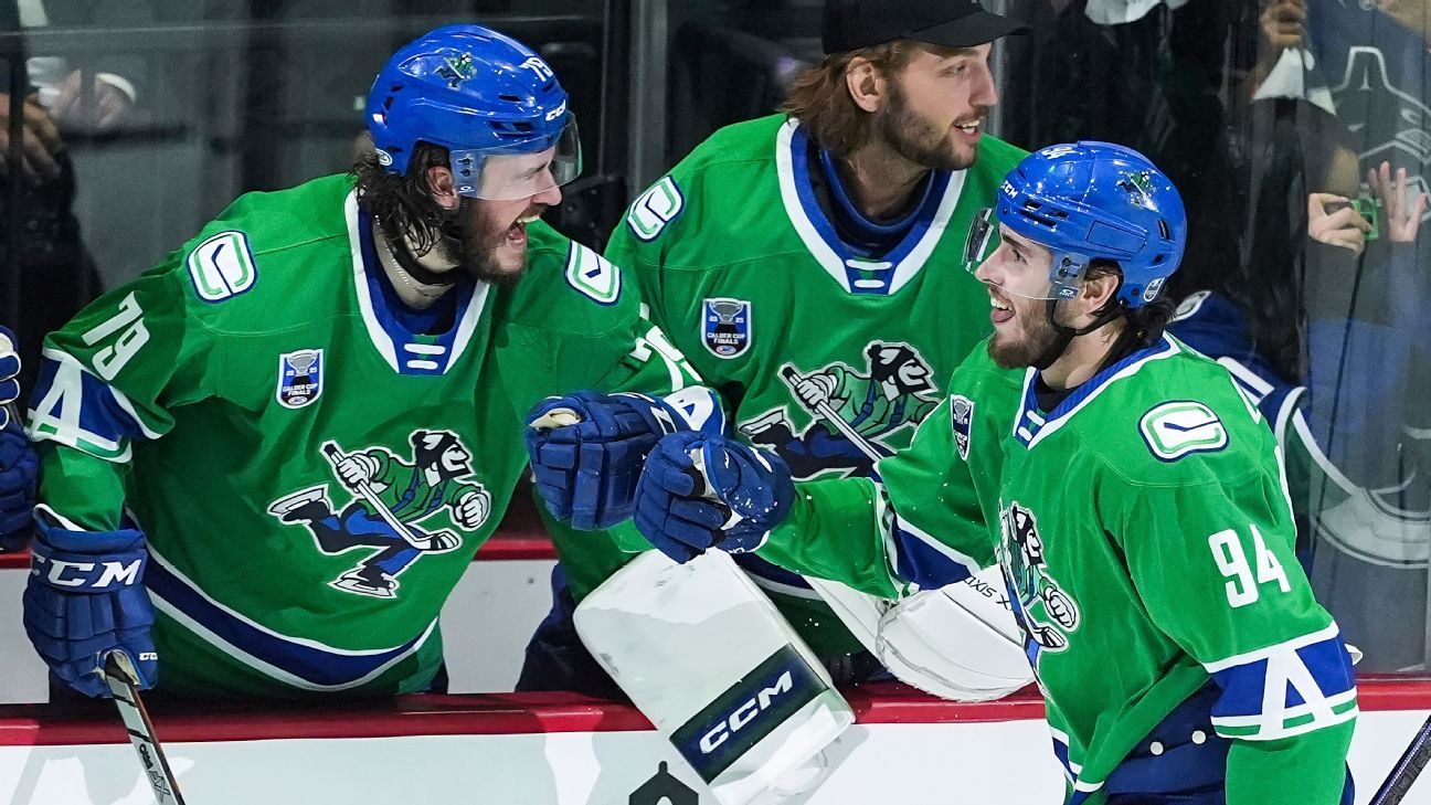 Karlsson leads Abbottsford to 1st Calder Cup win