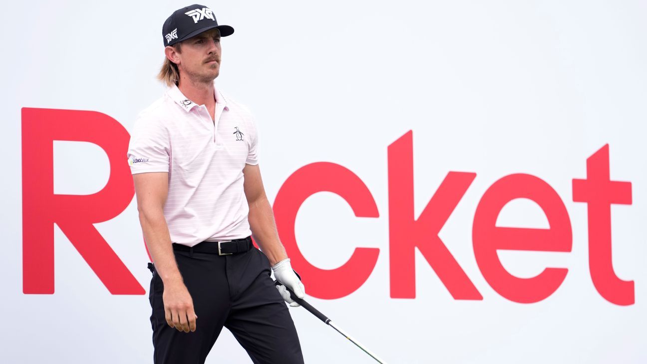 Knapp’s 11-under 61 sets Rocket Classic record