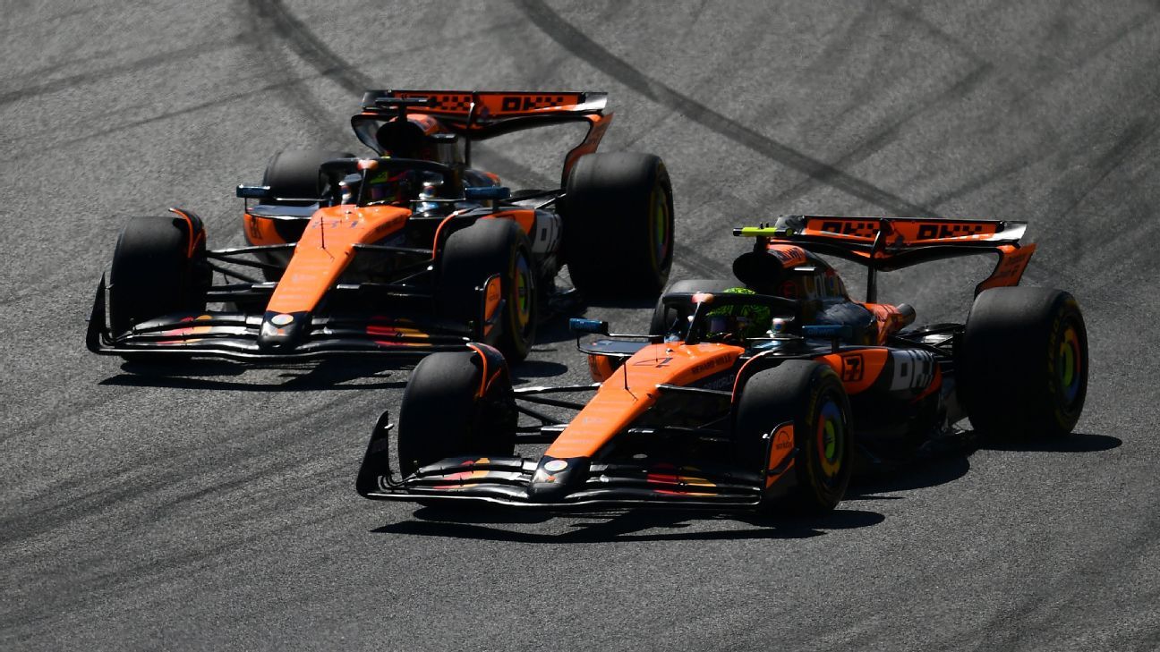 Austrian Grand Prix: Follow LIVE as Lando Norris starts on pole