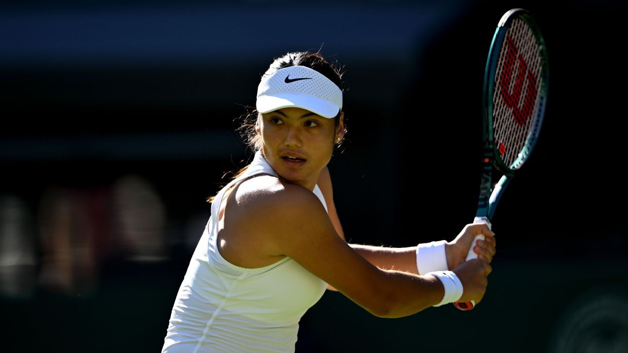 Wimbledon 2025: Emma Raducanu battles past Mingge Xu