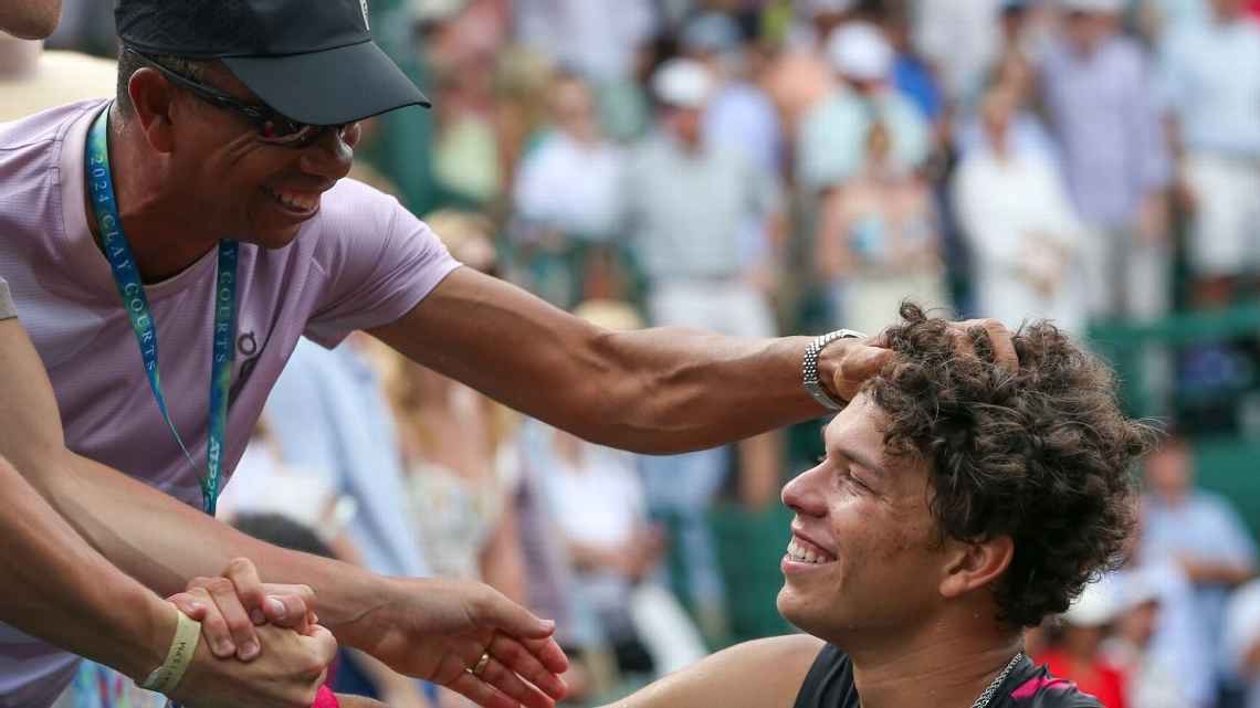 Бен Шелтон и его отец Брайан