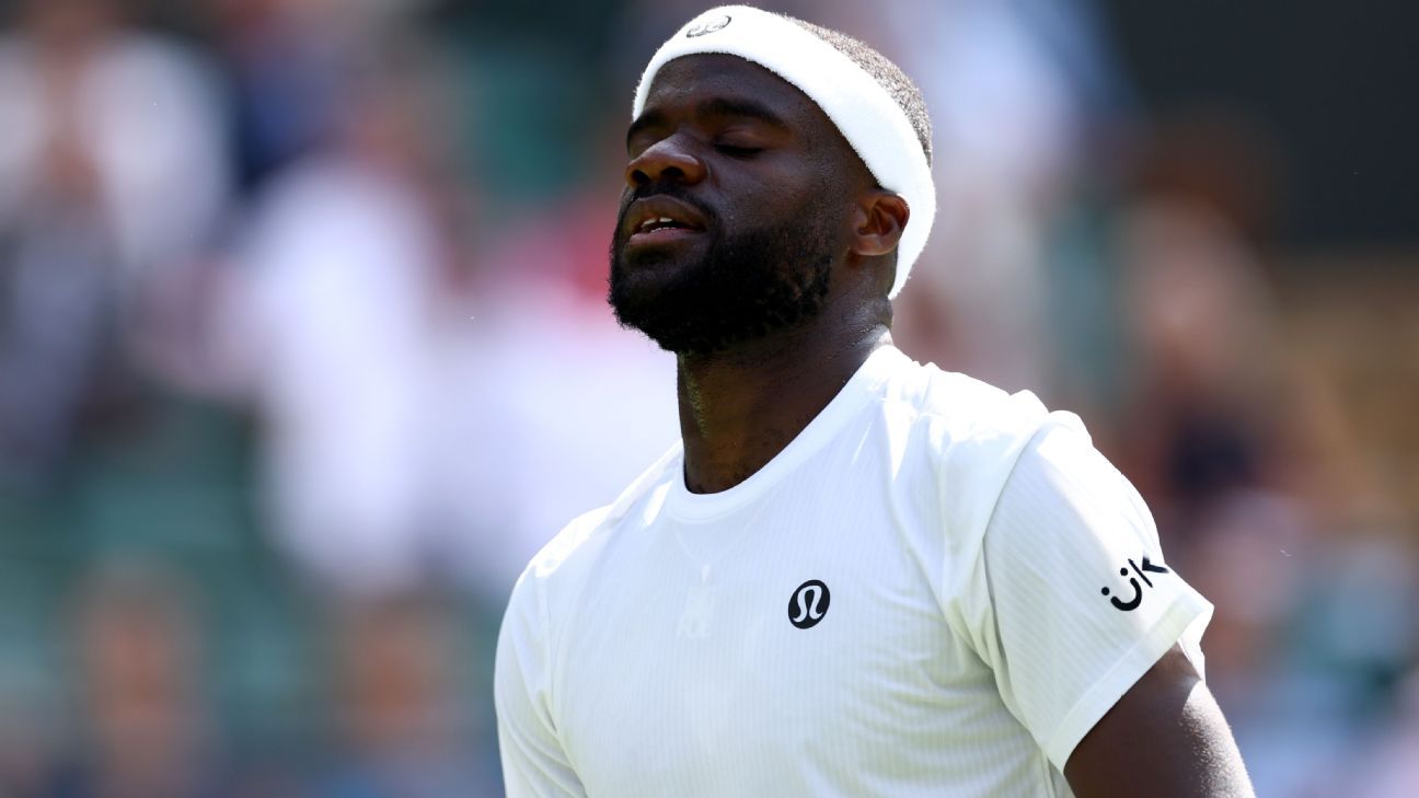 No. 12 Tiafoe latest American to fall at Wimbledon