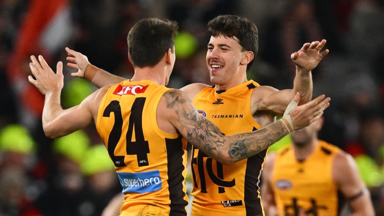 AFL: Hawks too strong for Saints in dour contest