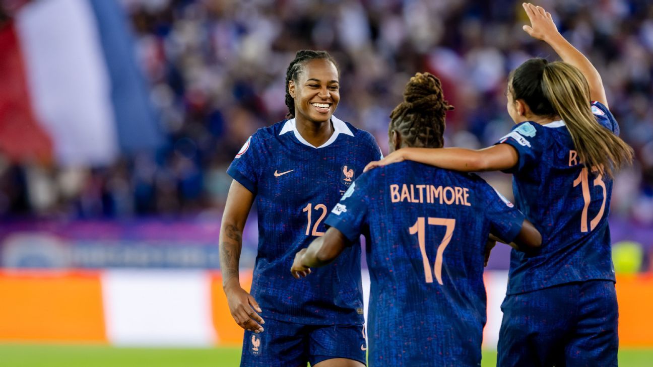 Jugadoras de Francia