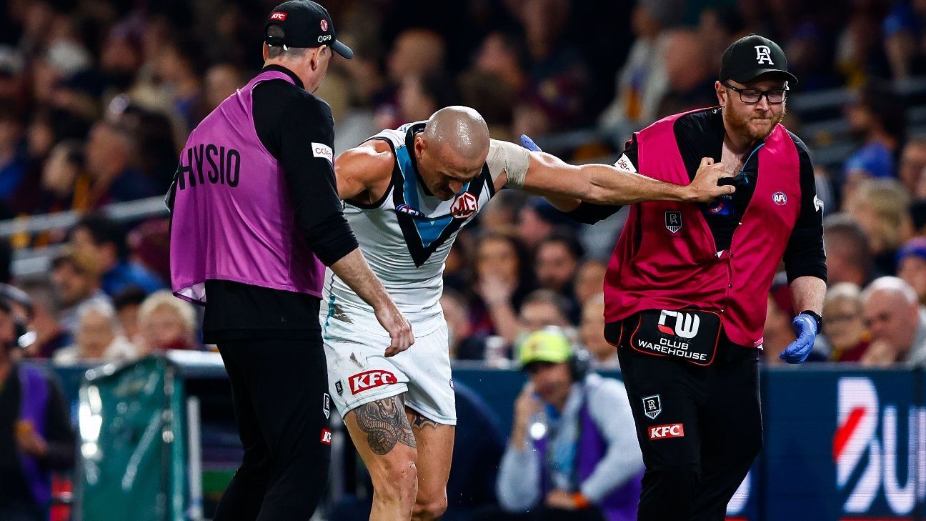 Injured Port Adelaide trio ruled out for season
