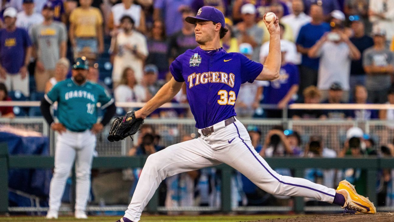 Final 2025 MLB draft rankings: Which college ace is No. 1 in our top 250 prospects?
