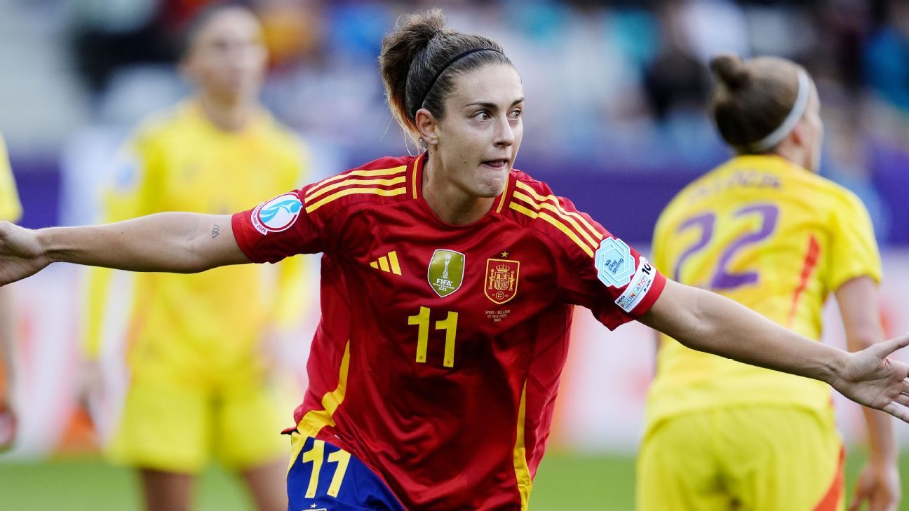Putellas impressing Spain teammates at Euro 2025