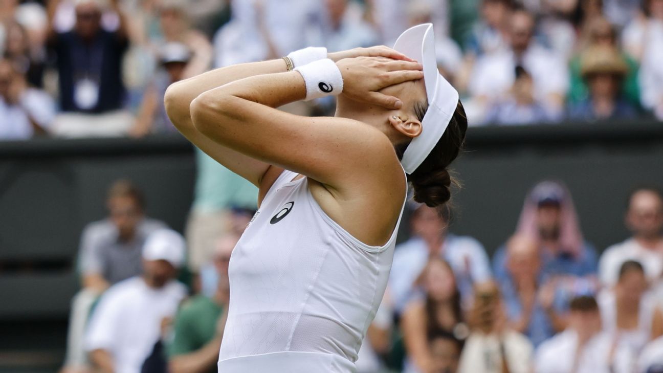 Bencic shocks No. 7 Andreeva at Wimbledon