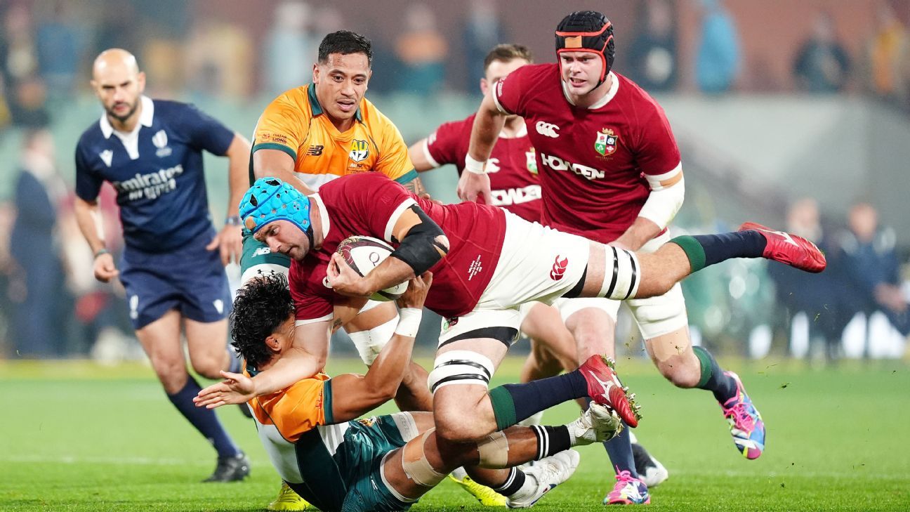 Lions dominate, but Foster warns: Wallabies are not ruled out