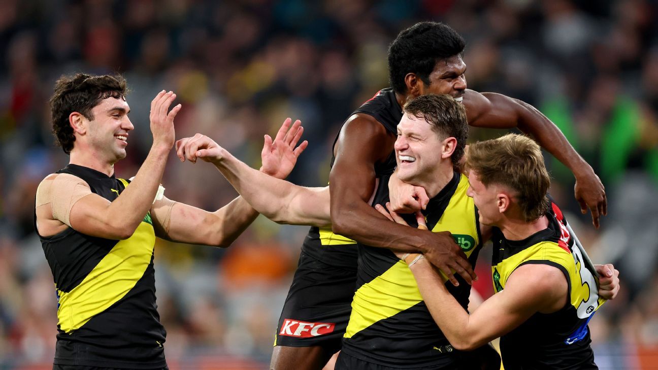 Star Bomber badly injured in Richmond's upset win
