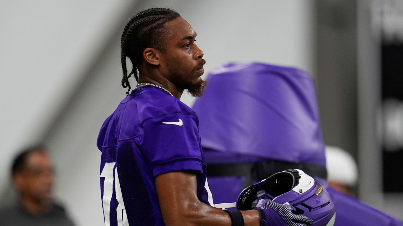 <div>Vikings' Jefferson (hamstring strain) to miss time</div>