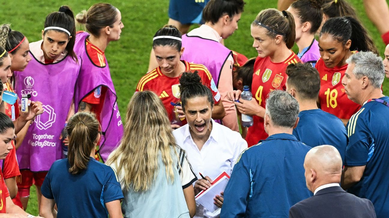 Montse Tomé, entrenadora de la selección española