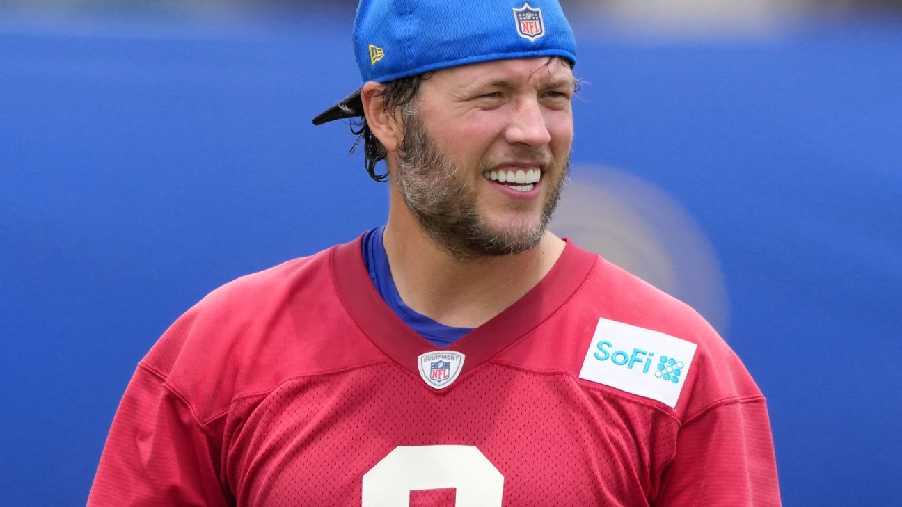 Back soreness to keep Matthew Stafford out of Rams practice