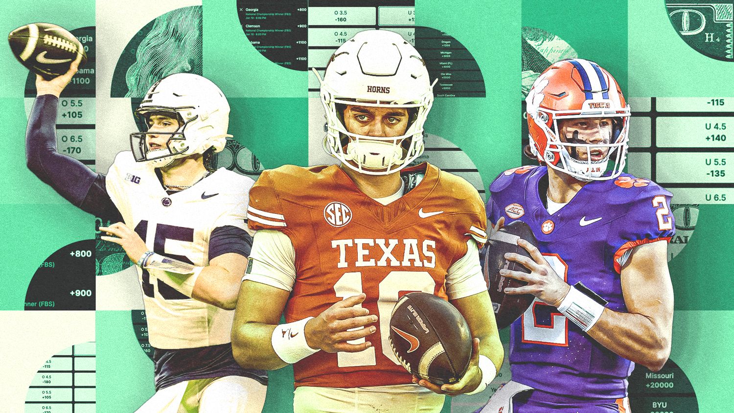 One bet for every AP Top 25 team