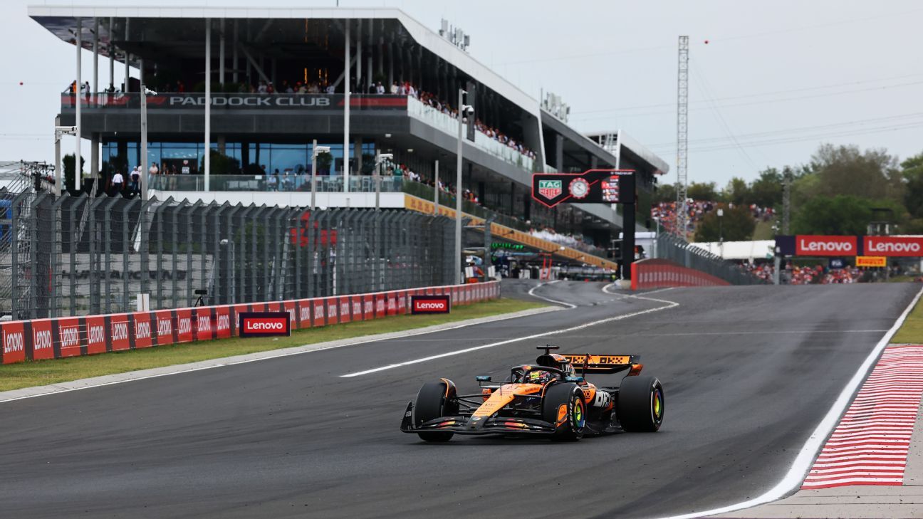 Follow live: F1 build-up as Leclerc starts on pole