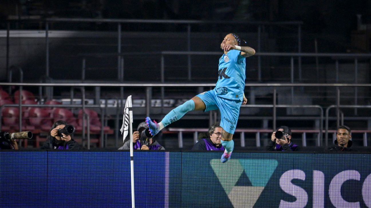 Show de Neymar em Santos x Juventude: Destaque internacional traz esperança ao jogador.