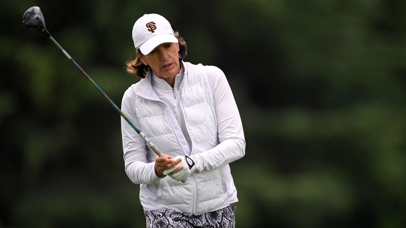 Inkster, 65, nearly makes cut in return to LPGA