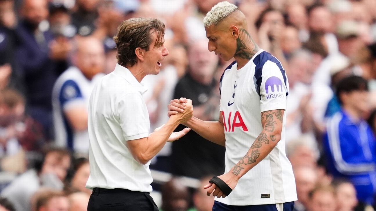 Richarlison Shines: Brace and Stellar Bicycle Kick in Frank's Debut with Spurs