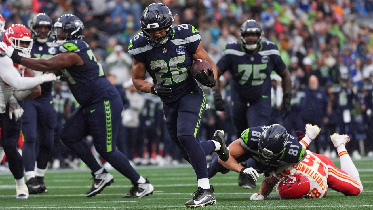 Seahawks RB Zach Charbonnet Gains Larger Role Amid Kenneth Walker Injury