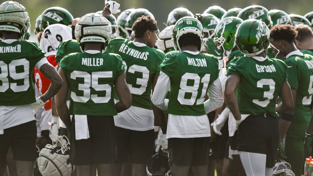 Jets held secret practice where players called plays Sunday - ESPN